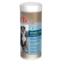 8in1 Excel Brewer's Yeast Large breeds Пивные дрожжи, для собак крупных пород 80шт