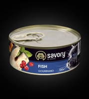 Savory Cat Gourmand , рыба, 100г