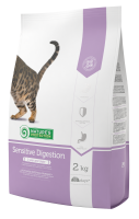 Nature's Protection Sensitive Digestion Cat Полноценный корм для котов с чувствительным пищ. 2kg