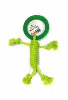 Croci Іграшка для собак мотузковий чоловічок зелений, 40см