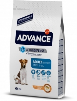 Advance Mini Adult для взрослых собак маленьких пород 3 кг