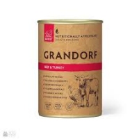 Grandorf Beef&Turkey вологий корм для собак, яловичина та індичка, 0,4 кг