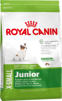 Royal Canin X-Small Junior корм для щенков миниатюрных пород до 10 мес 500g