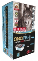 Alpha Spirit Only Fish Напіввологий корм для собак з рибою 210g, 1шт