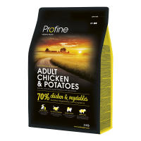 ProFine ADULT CHICKEN & POTATOES курица и картофель для взрослых собак 3kg