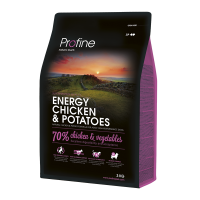 ProFine ENERGY CHICKEN & POTATOES курка та картопля для собак з підвищеним фізичним навантаженням 3k