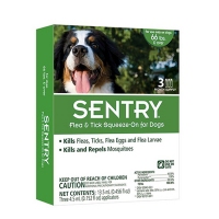 Sentry капли от блох, клещей и комаров для собак весом более 30 кг (3 шт)