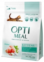 OptiMeal сухой корм для котят с курицей 300г