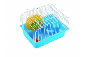 Animall Pet Doctor Клетка для хомяка Hamster Cage пластик 27*12*19 см (в ассортименте)
