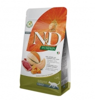 Farmina N&D Cat Grain Free Pumpkin Duck Cantalupe Adult, тыква утка и дыня, 1,5kg