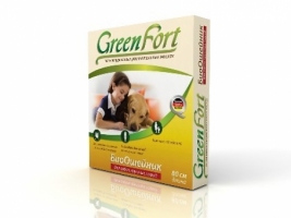 GreenFort Біошийник від бліх для собак великих порід 80см
