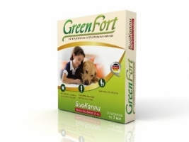 GreenFort Біокаплі від бліх для собак понад 25кг 3х2,5мл (1 шт)