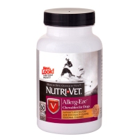 Nutri-Vet Allerg-Eze добавка для собак при алергії, жувальні пігулки, 60 табл.