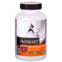 Nutri-Vet Shed Defense вітамінний комплекс для вовни собак, з Омега3, 60 табл.