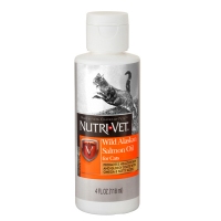 Nutri-Vet Salmon Oil вітамінна добавка для вовни кішок, рідка, 118 мл