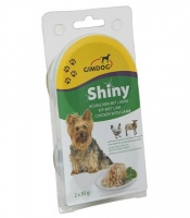 Gimdog Shini ласощі для собак з ягнятком та куркою 2х85г