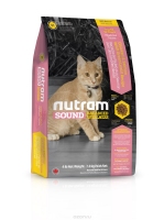 Nutram SoundBalancedWellness Kitten холитсик корм для котят 1,8kg