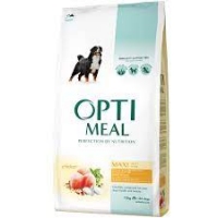 OptiMeal сухий корм для собак великих порід із куркою 12кг