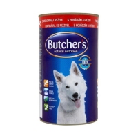 Butcher's with Beef&Rice Консервований корм для собак яловичина та рис 1200g