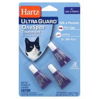 Hartz Ultra Guard Хартц Ультразахист Краплі від бліх для котів та кошенят 1ml (3 шт)