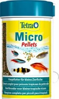 Tetra Micro Pellets корм мікро пеллети для декоративних маленьких риб, 46g