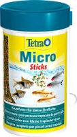 Tetra Micro Sticks корм микро палочки для декоративных маленьких рыб, 45g