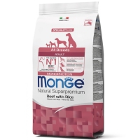 Monge Dog All breeds Adult, яловичина з рисом та картоплею 2,5 кг