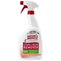 Natures Miracle Stain & Odor Remover 946 ml  уничтожитель пятин и запахов для собак, дыня