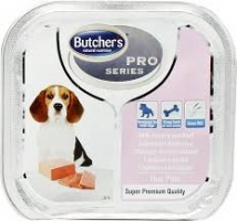 Butcher's Pro Series Консервований корм для собак шматочки яловичини 150г