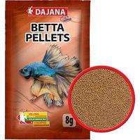 Dajana Betta Pellet 8g Плавающий гранулированный корм для петушков