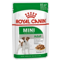 Royal Canin Mini Adult Gravy влажный корм для взрослых мини собак в соусе 85g