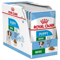 Royal Canin Mini Junior Gravy вологий корм для цуценят міні собак у соусі 85g упаковка (12шт)
