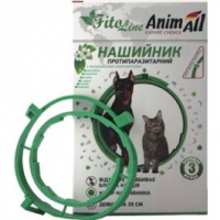  Animal VetLineFito Linee нашийник протипаразитарний для котів та собак, зелений 35 см