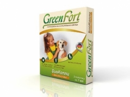 GreenFort Біокаплі від бліх для собак 2-10кг 3х1мл (1 шт)