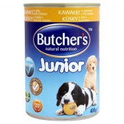 Butcher's Junior with Chicken Консервований корм для цуценят з куркою 400g