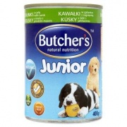 Butcher's Junior with Lamb Консервований корм для цуценят з ягнятком 400g