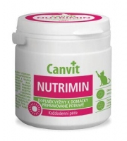 Canvit Nutrimin for cats - кормовая добавка биологически активных веществ 150g 