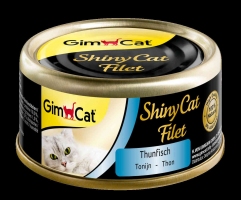 GimCat ShinyCat Filet ласощі для кішок з тунцем 70г