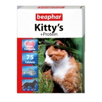 Beaphar Kitty's Protein Вітаміни для котів 75шт