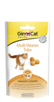 GimCat Every Day Multi-Vitamin Tabs, таблетки для кошек 40г