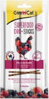 GimCat SUPERFOOD Duo-Sticks мясные палочки курица и лесные ягоды 3 шт