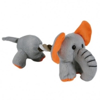 Trixie Іграшка Слон плюшевий з канатом 17см