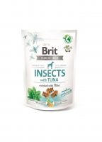 Brit Care Insects хрумкі кранчі для собак, з комахами та тунцем, 200г