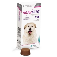 Bravecto жевательня таблетка от блох и клещей для собак для очень больших пород 40-56кг