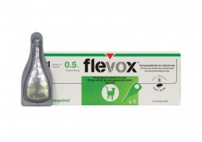Flevox Спот-он 0,5мл, капли от блох для котов 1шт