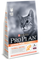 Pro Plan Derma Plus Cat Сухий корм для котів з лососем 400g