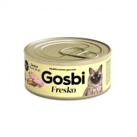 Gosbi Fresko Cat Senior, влажный корм для пожилых котов, мясное ассорти, 70g