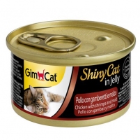 GimCat Shiny Cat курка, креветка та мальт 70гр