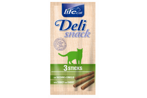 LifeCat Deli snack індичка з кроликом15g(3*5g)