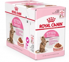 Royal Canin Kitten Sterilised in gravy Для стерилізованих кошенят з 6 до 12 місяців 85g (12 шт)